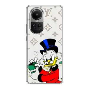 Чехли для Oppo Reno 10 - Скрудж МакДак Louis Vuitton (PREMIUMPrint) (Бакси Скрудж)