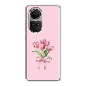Чехол с принтом «Букет цветов» для OPPO Reno 10