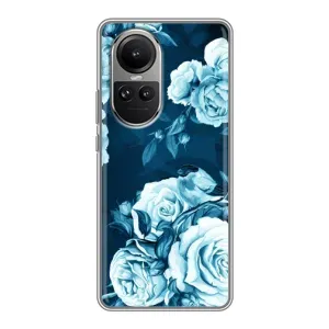 Чехлы (ART) Цветы на Oppo Reno 10 (VPrint) (Блактині бутони)