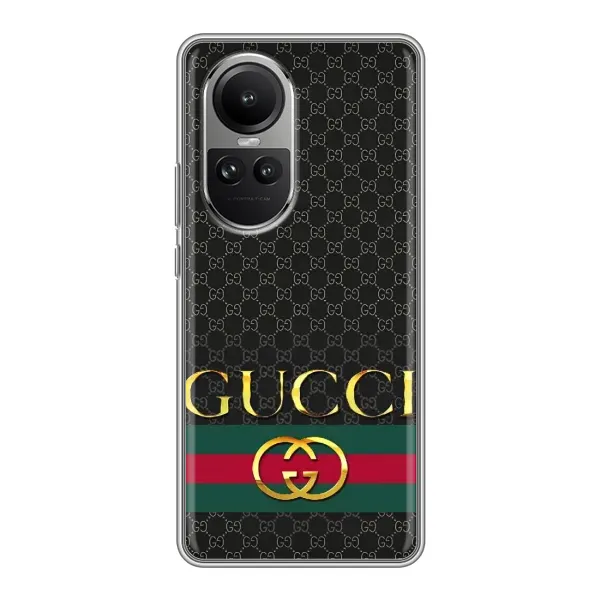 Чехол с принтом «Gucci оригинал» для OPPO Reno 10