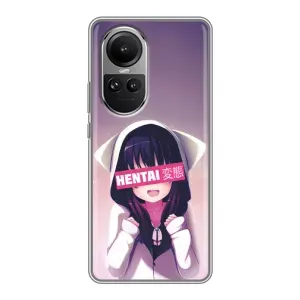 Чохол з принтом «Hentai chan» для OPPO Reno 10