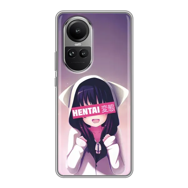 Чохол з принтом «Hentai chan» для OPPO Reno 10