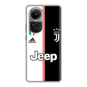 Чехлы для Oppo Reno 10 (VPrint) - Футбольные клубы (Juventus)