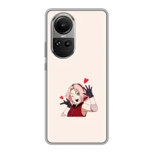Чохол з принтом «Лайк Сакура» для OPPO Reno 10