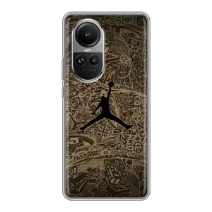 Чехлы для Oppo Reno 10 - с картинкой JORDAN (AlphaPrint)