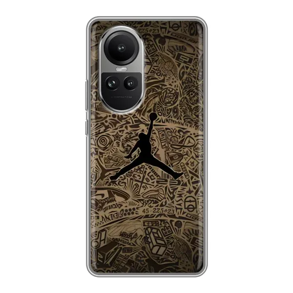 Чехол с принтом «Logo Jordan» для OPPO Reno 10 Чехол с принтом «Logo Jordan» для OPPO Reno 10