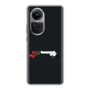 Чехлы (ART) Цветы на Oppo Reno 10 (VPrint) (Неочікувані квіти)