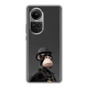 Чехол с принтом «Обезьяна NFT» для OPPO Reno 10