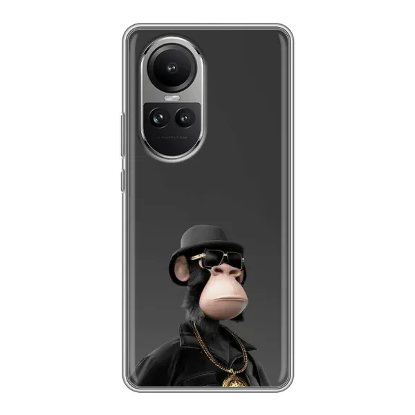 Чехол с принтом «Обезьяна NFT» для OPPO Reno 10