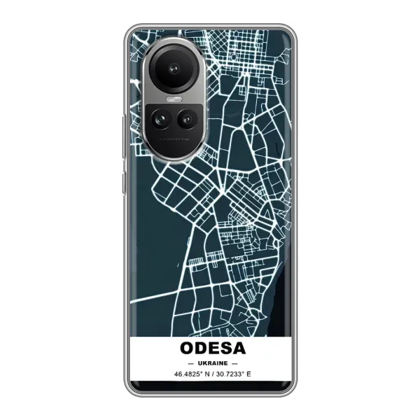 Чохол з принтом «Одеса» для OPPO Reno 10