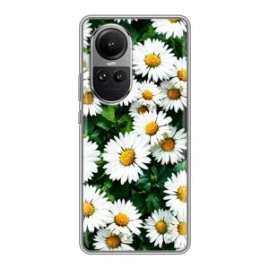 Чехол с принтом «Ромашки» для OPPO Reno 10