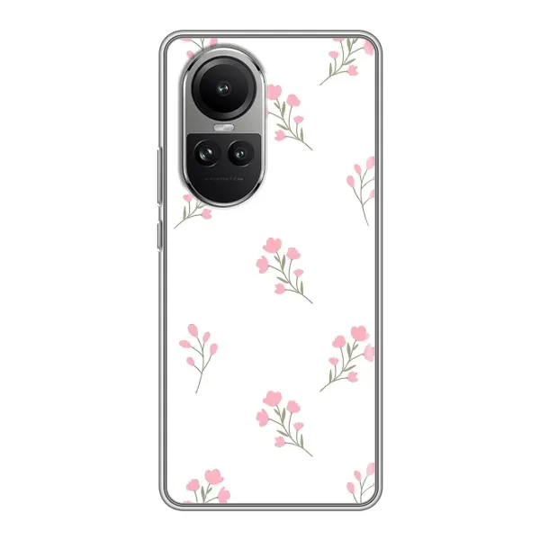 Чехол с принтом «Розовые цветы» для OPPO Reno 10 Чехол с принтом «Розовые цветы» для OPPO Reno 10