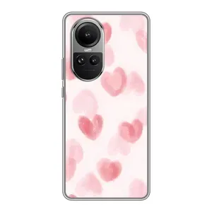 Чехол с розовым рисунком для Oppo Reno 10