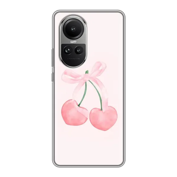 Чехол с принтом «Розовые вишни» для OPPO Reno 10 Чехол с принтом «Розовые вишни» для OPPO Reno 10