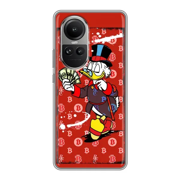 Чехол с принтом «Scrooge MagDag» для OPPO Reno 10