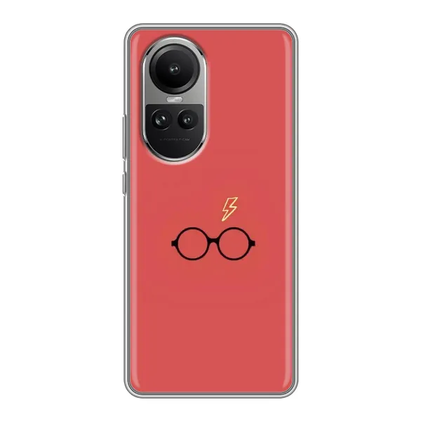 Чехол с принтом «шрам и очки» для OPPO Reno 10 Чехол с принтом «шрам и очки» для OPPO Reno 10