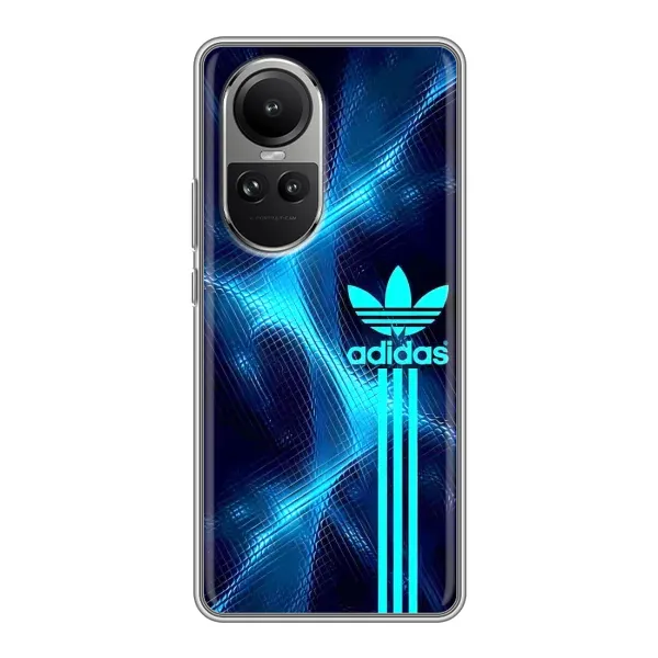 Чохол з принтом «Синій Адідас» для OPPO Reno 10 Чохол з принтом «Синій Адідас» для OPPO Reno 10