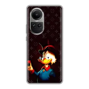 Чехли для Oppo Reno 10 - Скрудж МакДак Louis Vuitton (PREMIUMPrint) (Скрудж з ботліантом)
