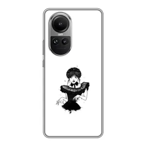 Чохли Венсдей на Oppo Reno 10 Уенсдей (AlphaPrint) (танець Венздей)
