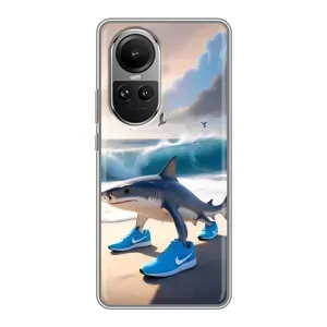 Чехол с мемом Тралалело тралала на Oppo Reno 10
