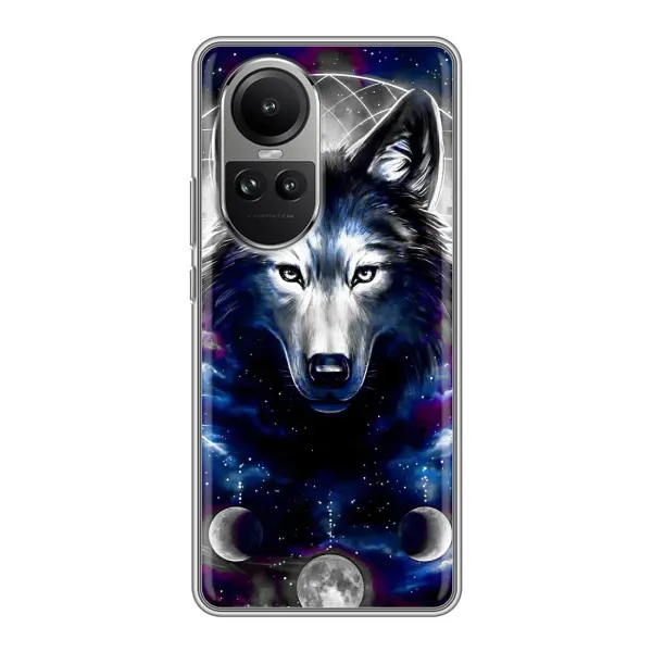 Чехол с принтом «Волк» для OPPO Reno 10 Чехол с принтом «Волк» для OPPO Reno 10