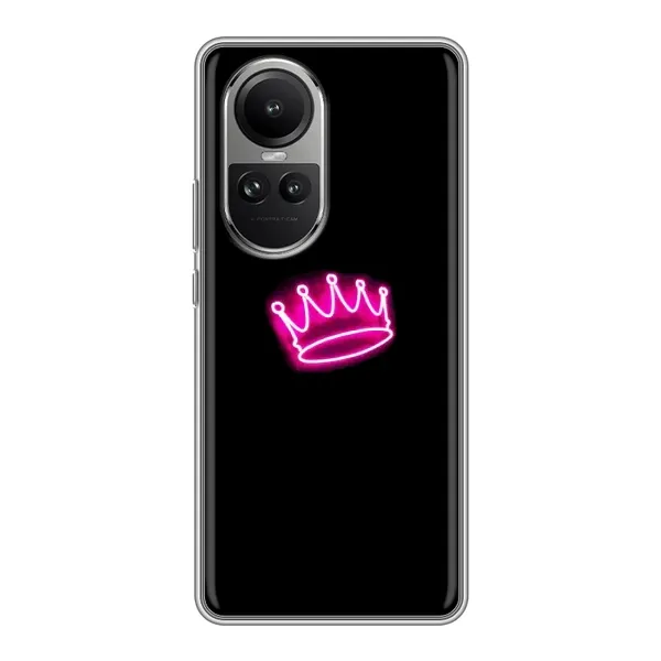 Чехол с принтом «Яркая корона» для OPPO Reno 10