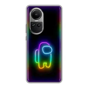 Чехол с принтом «Яркий скин» для OPPO Reno 10