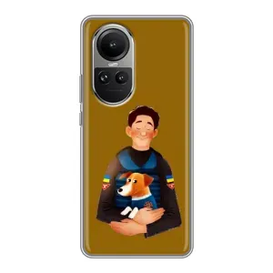 Чехлы с картинкой собаки Патрон для Oppo Reno 10 (AlphaPrint) (ЗСУ Патрон)