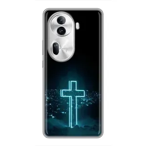Чехол для Oppo Reno 11 Pro 5G (AlphaPrint) - (Христианские)
