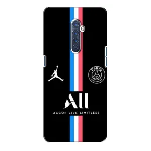 Чохли PSG для Oppo Reno 2 (AlphaPrint) (футболка ПСЖ)