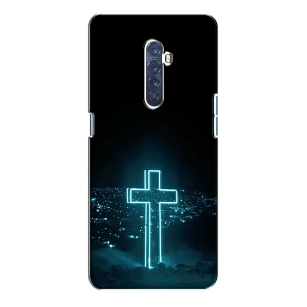 Чехол с принтом «Крест и город» для OPPO Reno 2 Чехол с принтом «Крест и город» для OPPO Reno 2