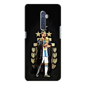 Чохли для Oppo Reno 2 (Leo чемпіон) (AlphaPrint) (Мессі Король)