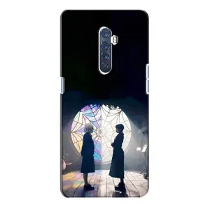 Чехлы Венсдей на Oppo Reno 2 Уэнсдей (AlphaPrint) (Уэнздей и Инид)