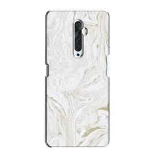 Мраморний чехол на Oppo Reno 2Z (VPrint) (Білий мрамор)