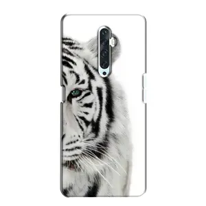 Чохли з картинкою животних Oppo Reno 2Z (Білий Тигр)