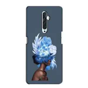 Чехлы (ART) Цветы на Oppo Reno 2Z (VPrint) (Квіти на голові)