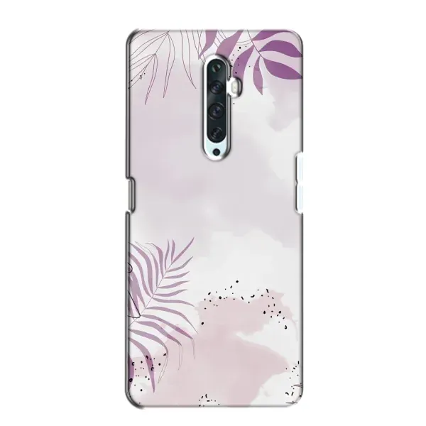 Чехол с принтом «Фиолетовые листья» для OPPO Reno 2Z Чехол с принтом «Фиолетовые листья» для OPPO Reno 2Z
