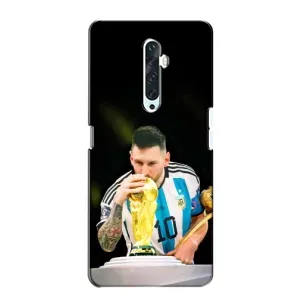 Чехлы для Oppo Reno 2Z (Leo чемпион) (AlphaPrint) (Кубок Месси)