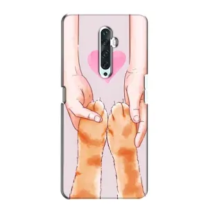 Чохол на ОPПО Ренo 2Z з Котиками (VPrint) (Любовь до котиків)