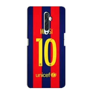 Чехлы Месси для Oppo Reno 2Z (AlphaPrint) (Messi Barca 10)