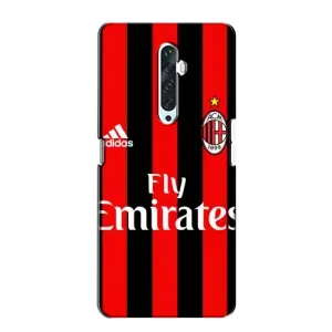 Чехлы для Oppo Reno 2Z (VPrint) - Футбольные клубы (Milan)