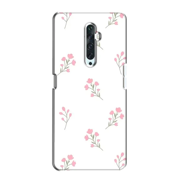 Чехол с принтом «Розовые цветы» для OPPO Reno 2Z Чехол с принтом «Розовые цветы» для OPPO Reno 2Z