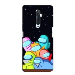 Чохли Амонг Ас для Oppo Reno 2Z (AlphaPrint) (Скіни в космосі)