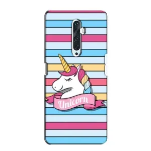 Чохол для ОPПО Ренo 2Z - (Єдинорожки - Новинки) (AlphaPrint) (Unicorn)
