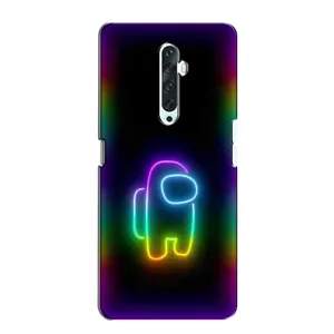 Чохли Амонг Ас для Oppo Reno 2Z (AlphaPrint) (Яскравий скін)
