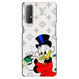 Чехли для Oppo Reno 3 Pro - Скрудж МакДак Louis Vuitton (PREMIUMPrint) (Бакси Скрудж)
