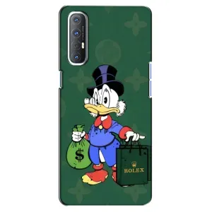 Чехли для Oppo Reno 3 Pro - Скрудж МакДак Louis Vuitton (PREMIUMPrint) (Богата Утка)
