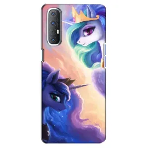 Чохол для OPPO Reno 3 Pro - (Єдинорожки - Новинки) (AlphaPrint) (Єдинорожки)