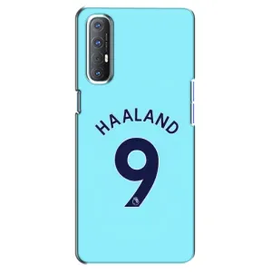 Чехлы с футболистом Ерлинг Холанд для Oppo Reno 3 Pro (AlphaPrint) (Ерлинг Холанд 9)