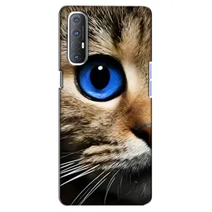 Чохли з Котиками для Oppo Reno 3 Pro (VPrint) (Око кота)